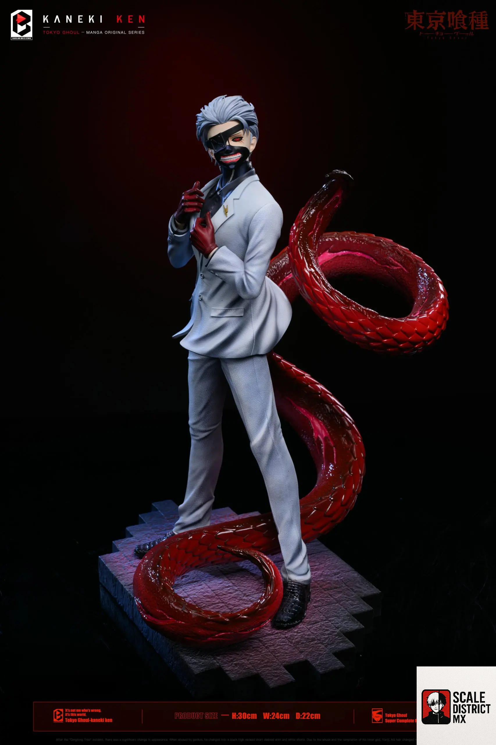 Black and White Studio - Tokyo Ghoul Black Goat Ken Kaneki