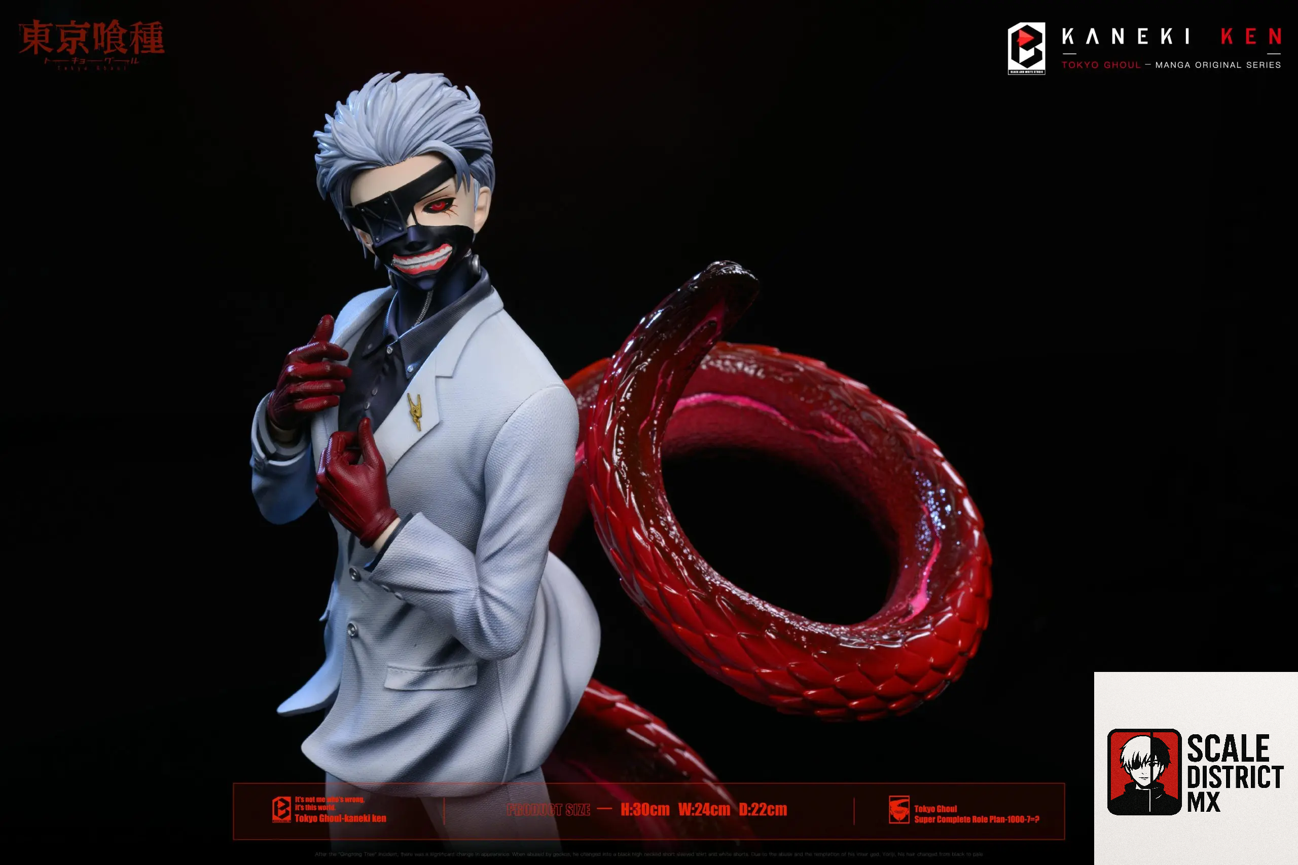 Black and White Studio - Tokyo Ghoul Black Goat Ken Kaneki