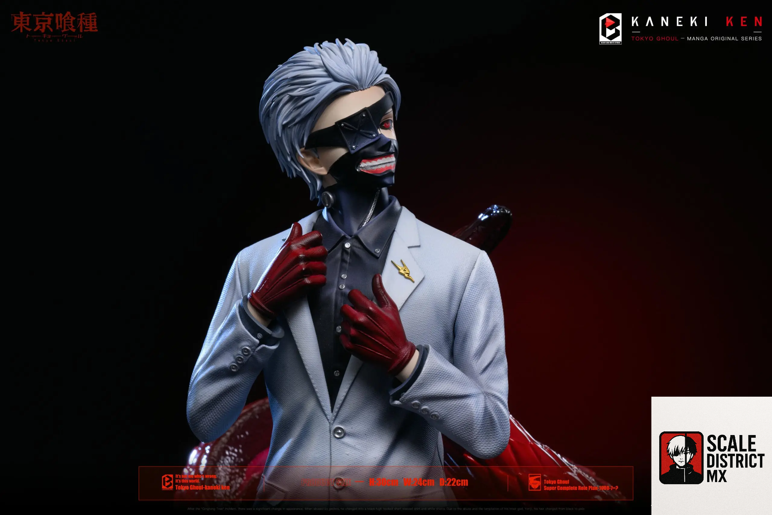 Black and White Studio - Tokyo Ghoul Black Goat Ken Kaneki