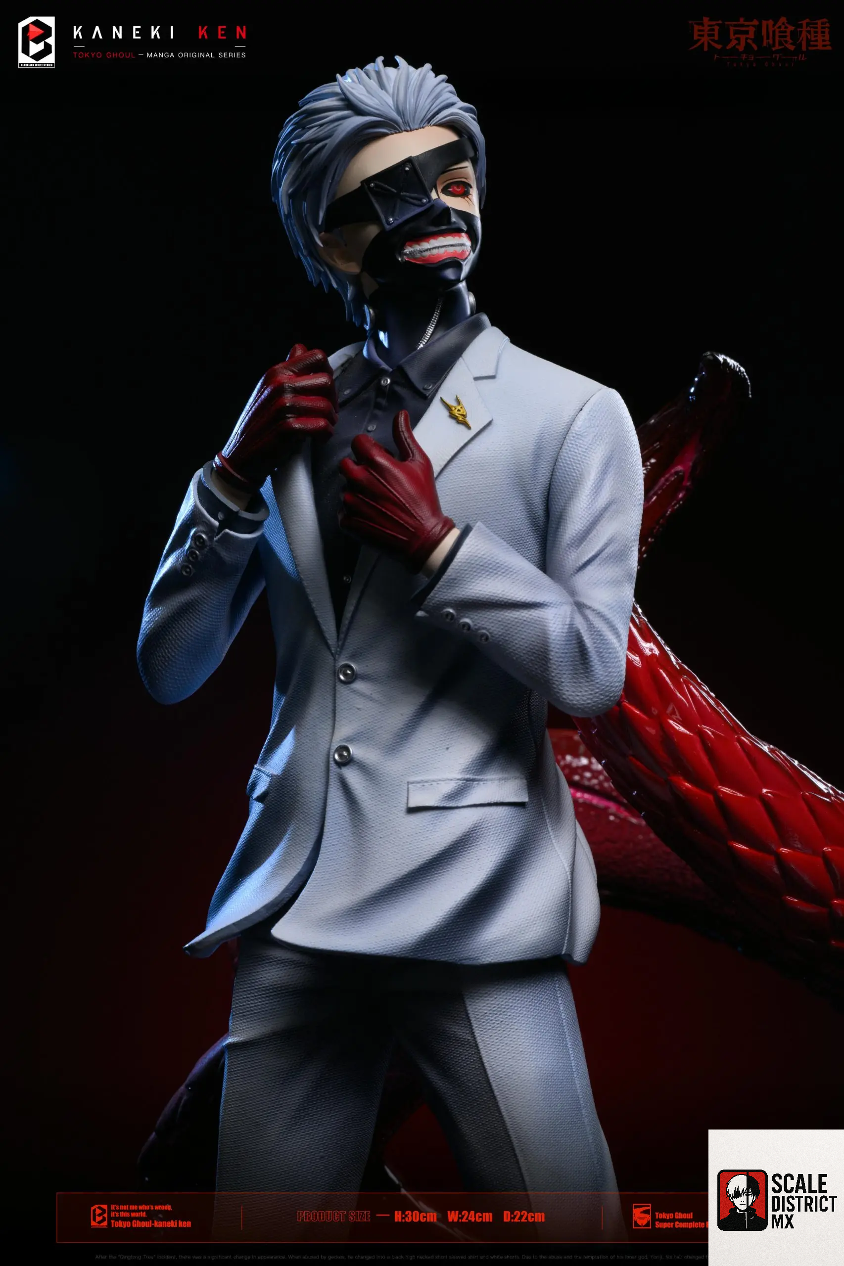 Black and White Studio - Tokyo Ghoul Black Goat Ken Kaneki