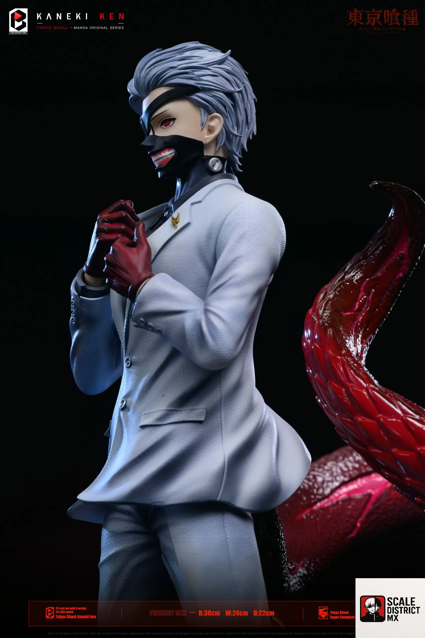 Black and White Studio - Tokyo Ghoul Black Goat Ken Kaneki