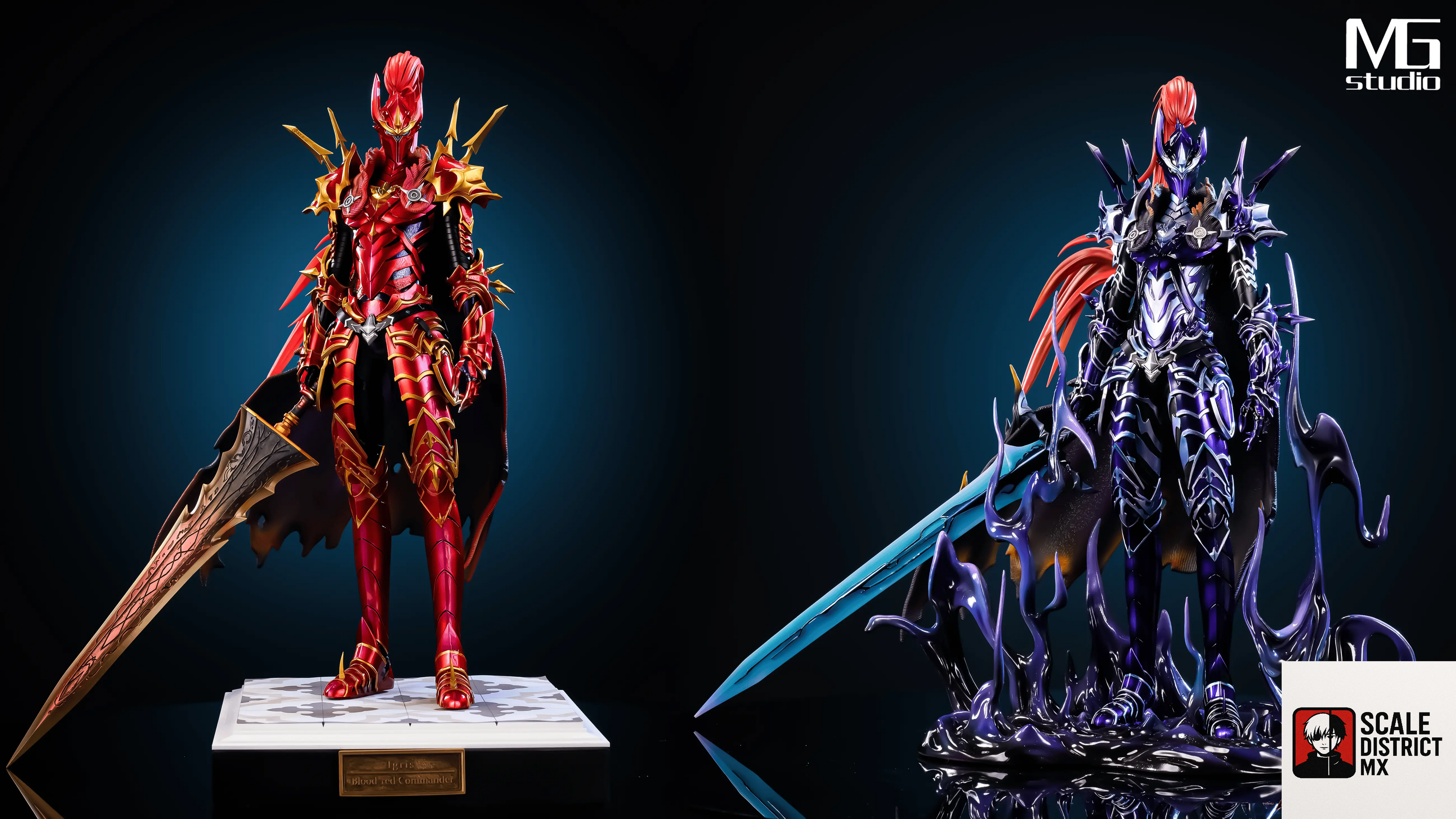 MG Studio - Solo Leveling Resonance Series #4 - Red Igris & Shadow Igris