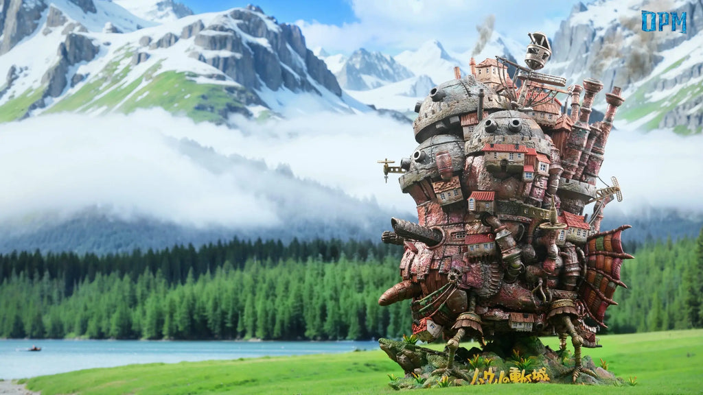 OPM Studio - Howl's Moving Castle Hayao Miyazaki Desktop 009 Moving Castle
