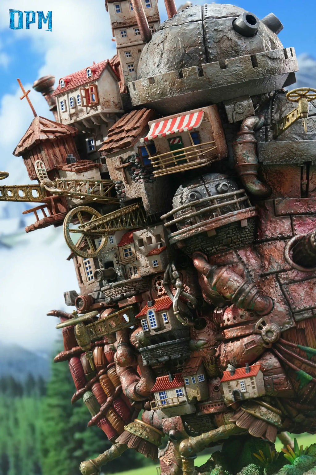 OPM Studio - Howl's Moving Castle Hayao Miyazaki Desktop 009 Moving Castle