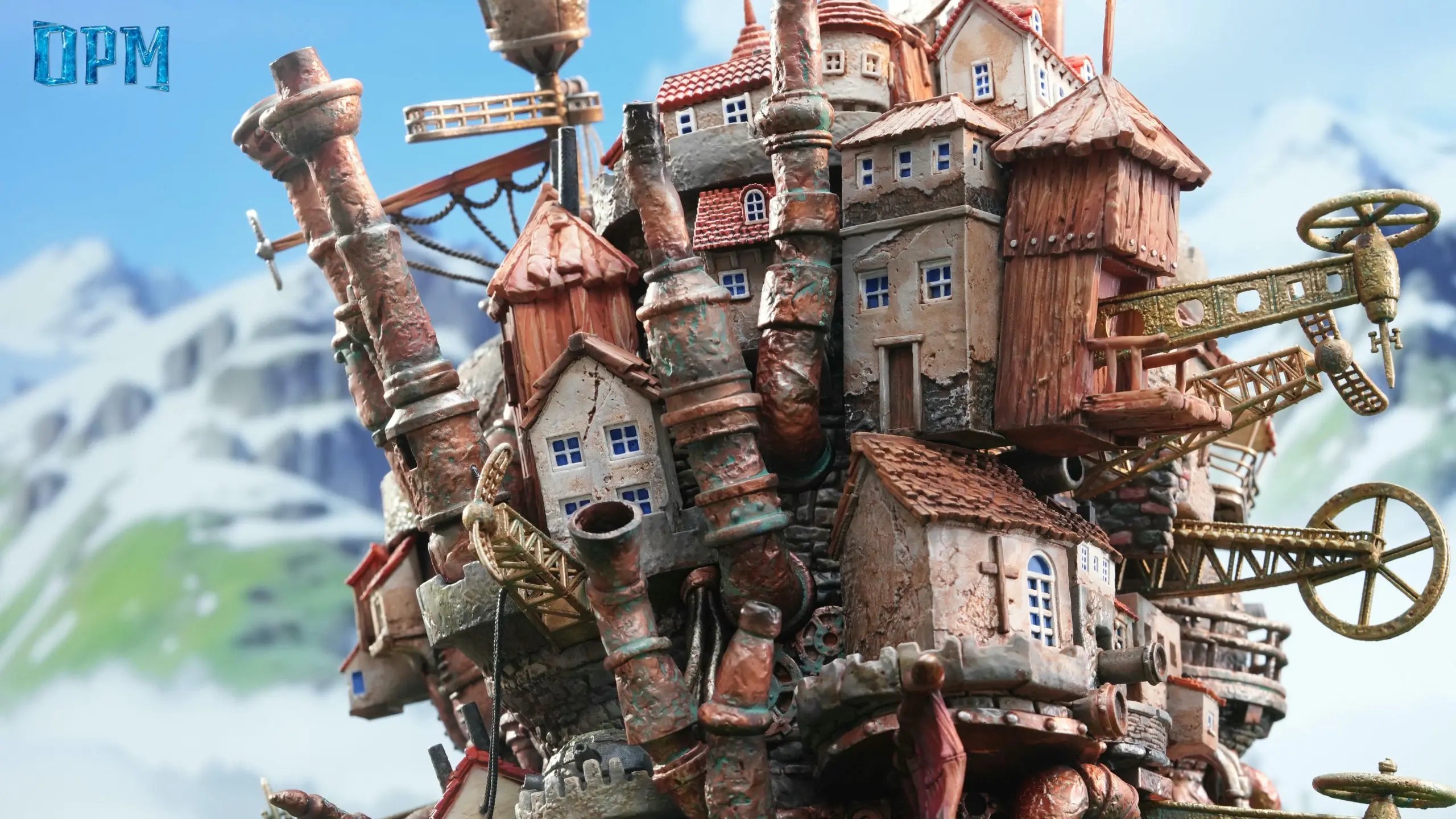 OPM Studio - Howl's Moving Castle Hayao Miyazaki Desktop 009 Moving Castle