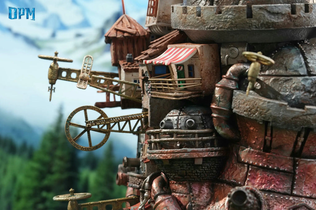 OPM Studio - Howl's Moving Castle Hayao Miyazaki Desktop 009 Moving Castle