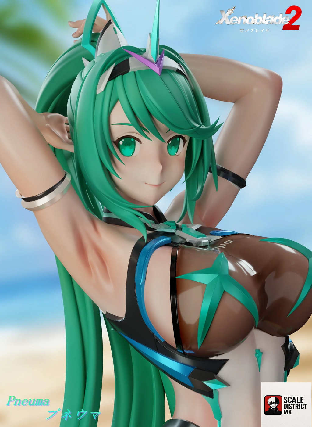 BGA Studio - Xenoblade Chronicles 2 Swimsuit Pneuma