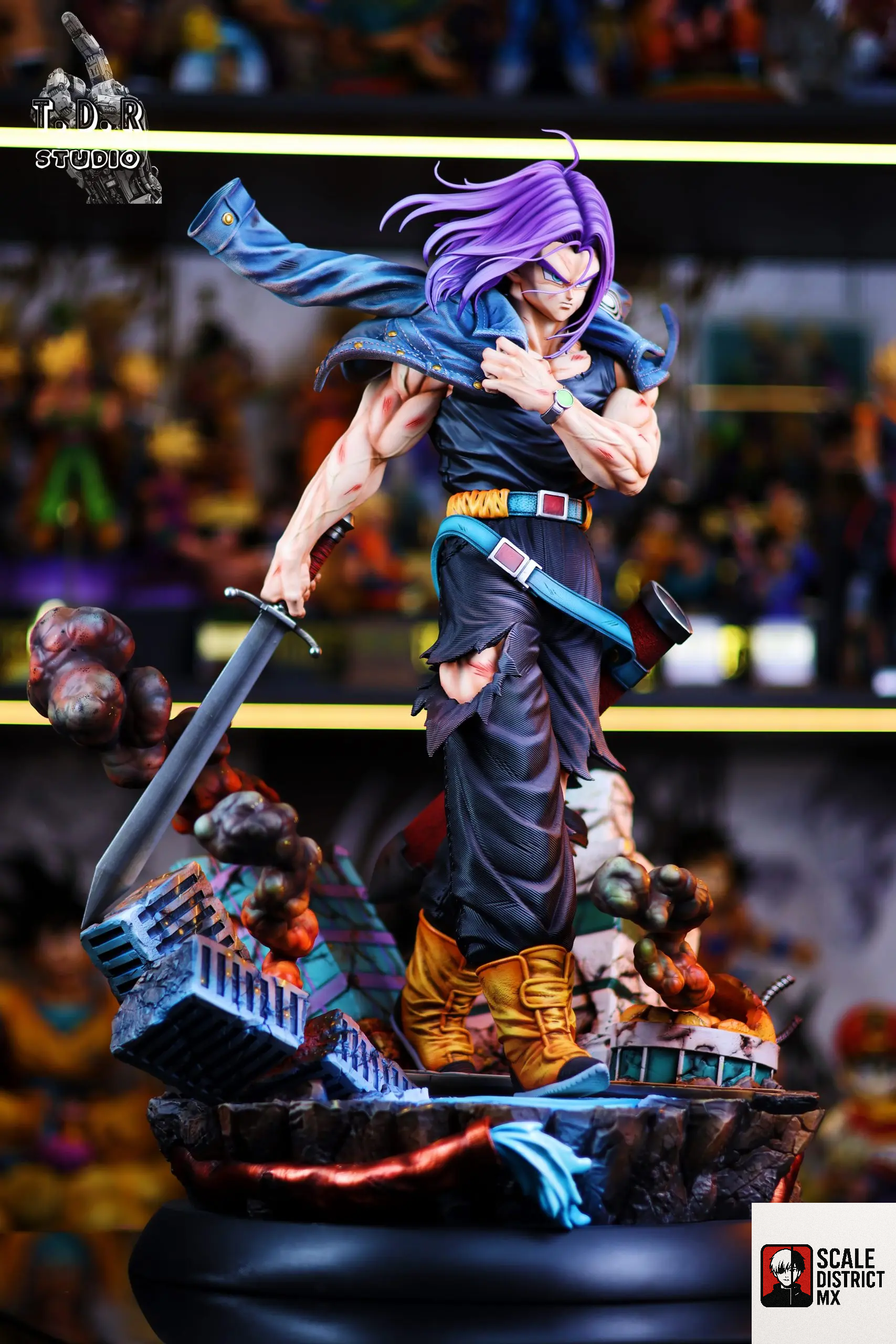 T.D.R Studio - Dragon Ball Battle Series #1 Future Boy Trunks