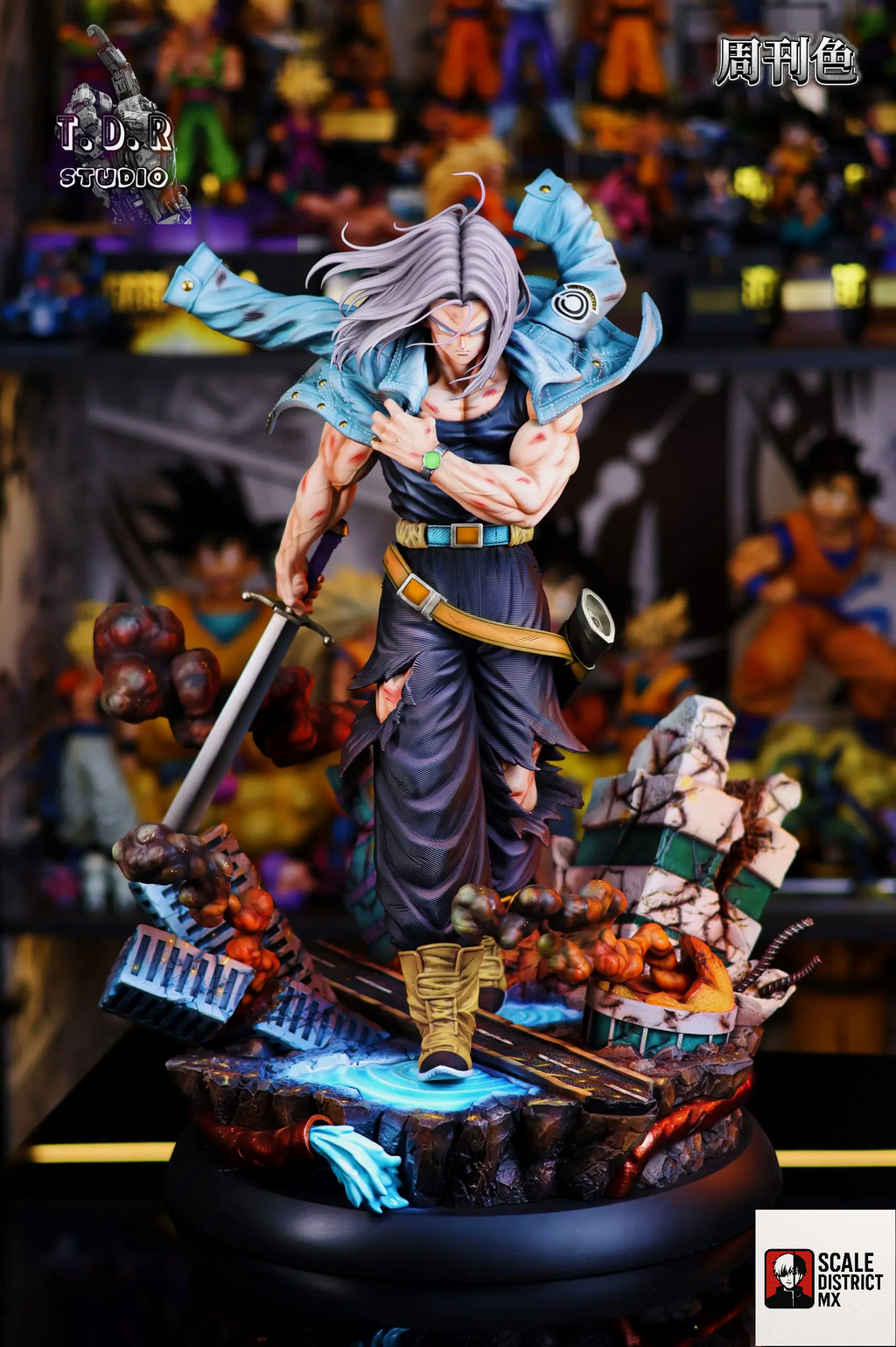 T.D.R Studio - Dragon Ball Battle Series #1 Future Boy Trunks