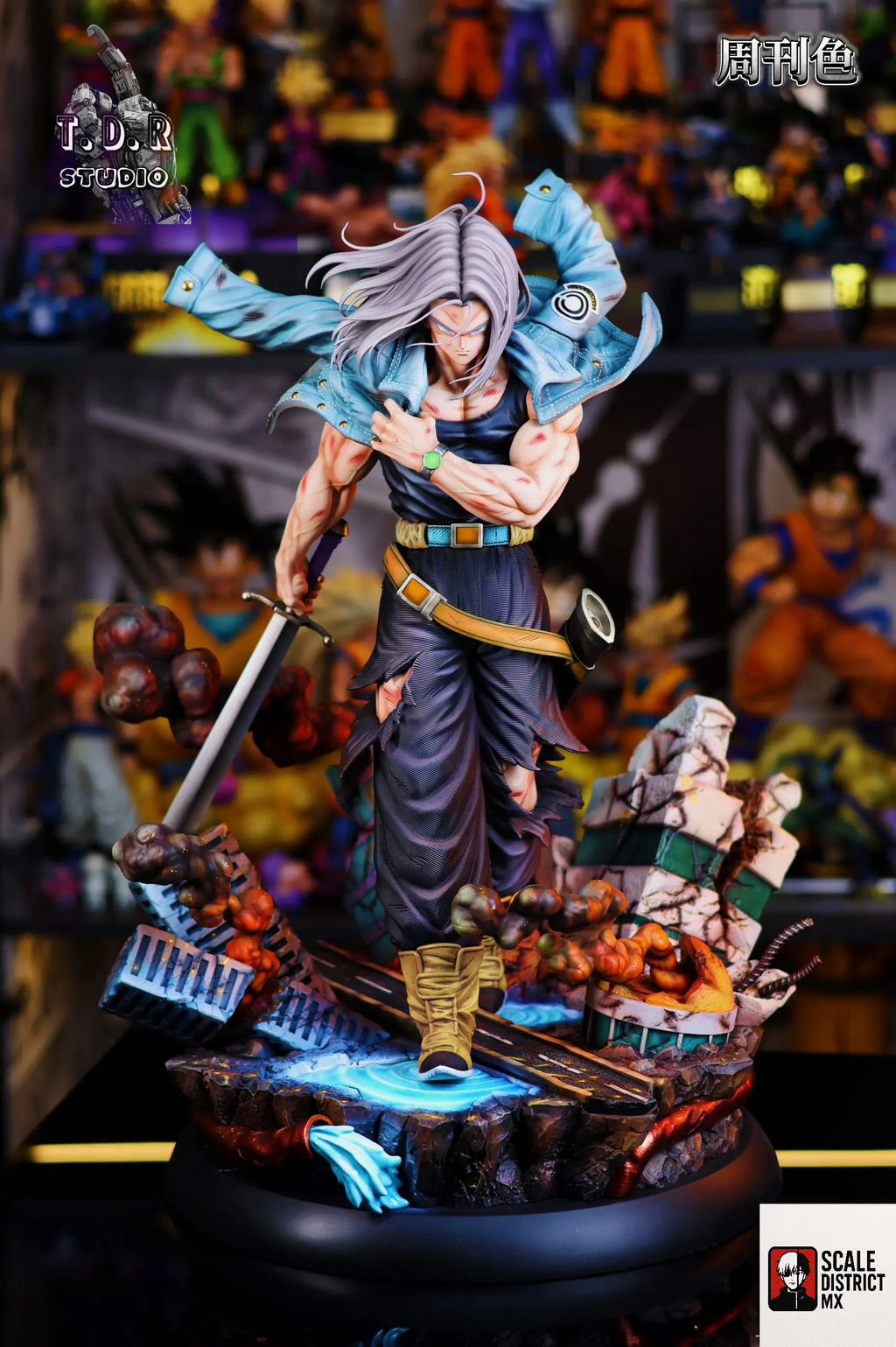 T.D.R Studio - Dragon Ball Battle Series #1 Future Boy Trunks