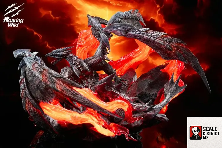 Roaring Wild Studio - Monster Hunter Valstrax & Risen Crimson Glow Valstrax