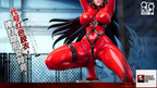 KD Studio - One Piece Red Rubber Suit Big Sister