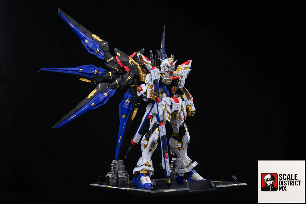 Mecha era Studio - Mobile Suit Gundam Blue Battle Mecha Dual-Form Super Limited Edition Lighting Three-Dimensional Scene Statue