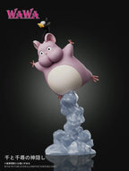WAWA Studio - Spirited Away Hayao Miyazaki Desk Decoration Series Flying Boh Mini Figurine)