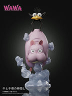 WAWA Studio - Spirited Away Hayao Miyazaki Desk Decoration Series Flying Boh Mini Figurine)