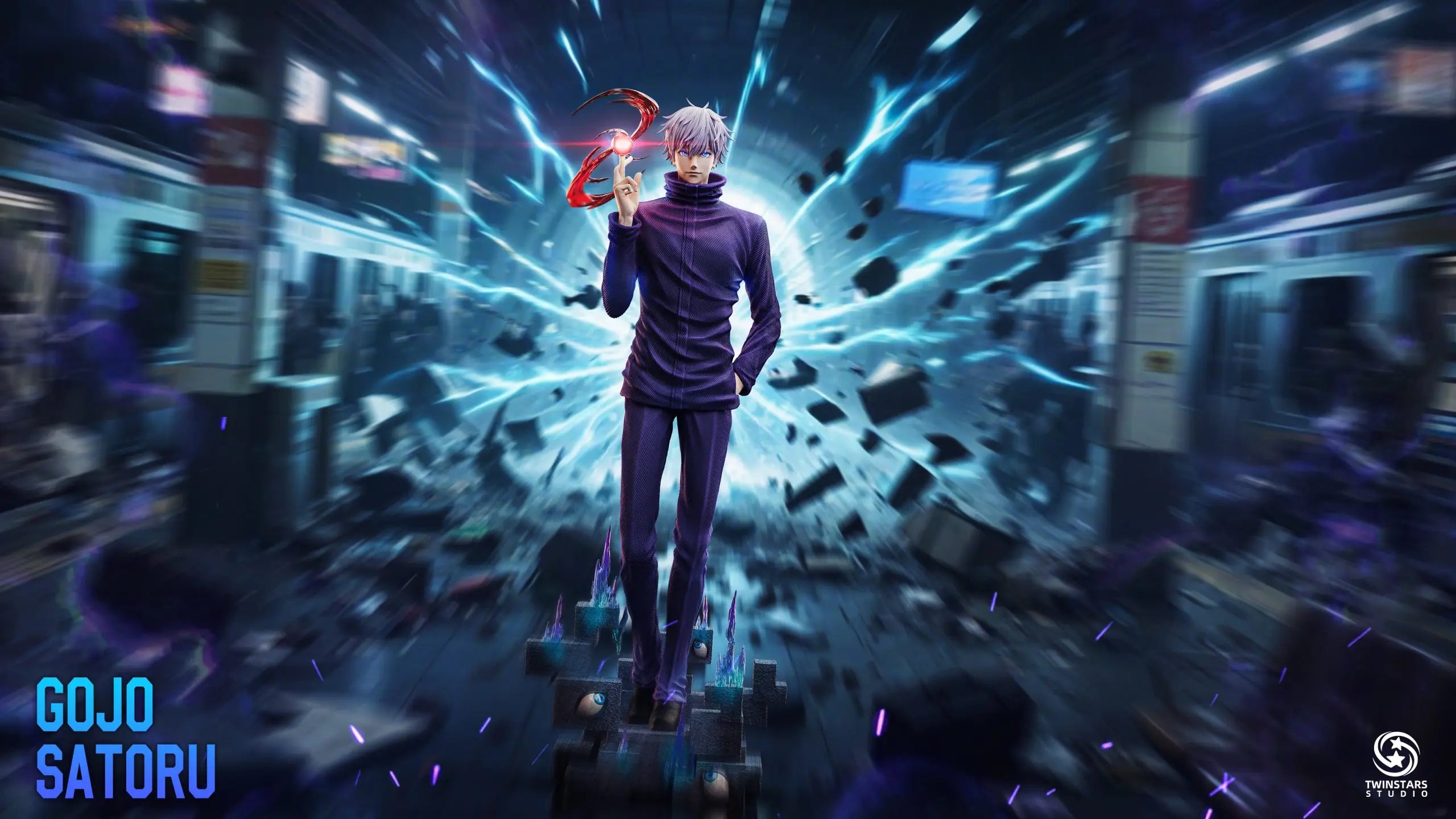 Twinstars Studio - Jujutsu Kaisen Satoru Gojo Life Size Statue