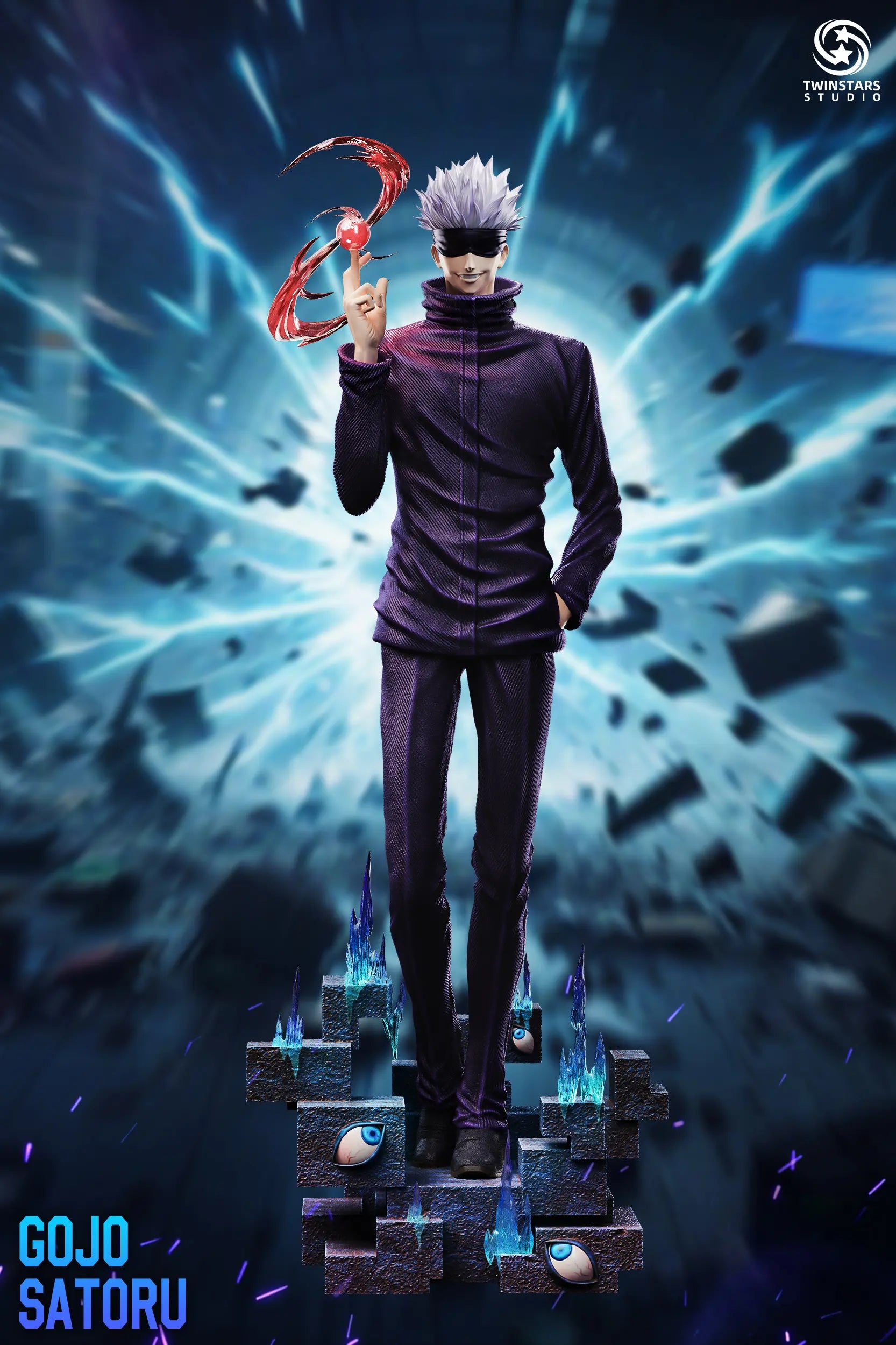 Twinstars Studio - Jujutsu Kaisen Satoru Gojo Life Size Statue