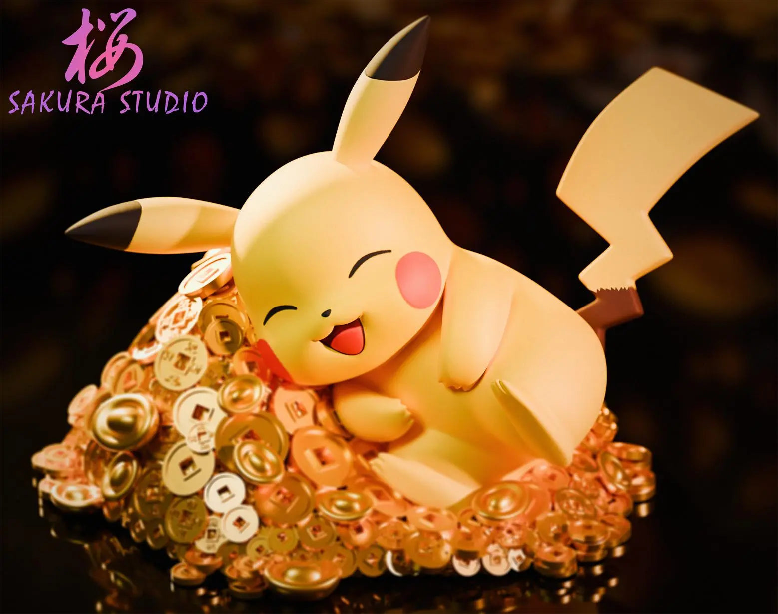 SAKURA Studio - Pokémon New Year Sleeping Get Rich Lazy Pikachu 2.0