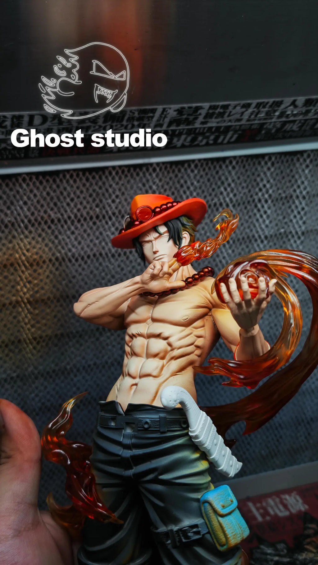 Ghost Studio - One Piece Whitebeard Pirates Resonance Series #2 Fire Fist Ace