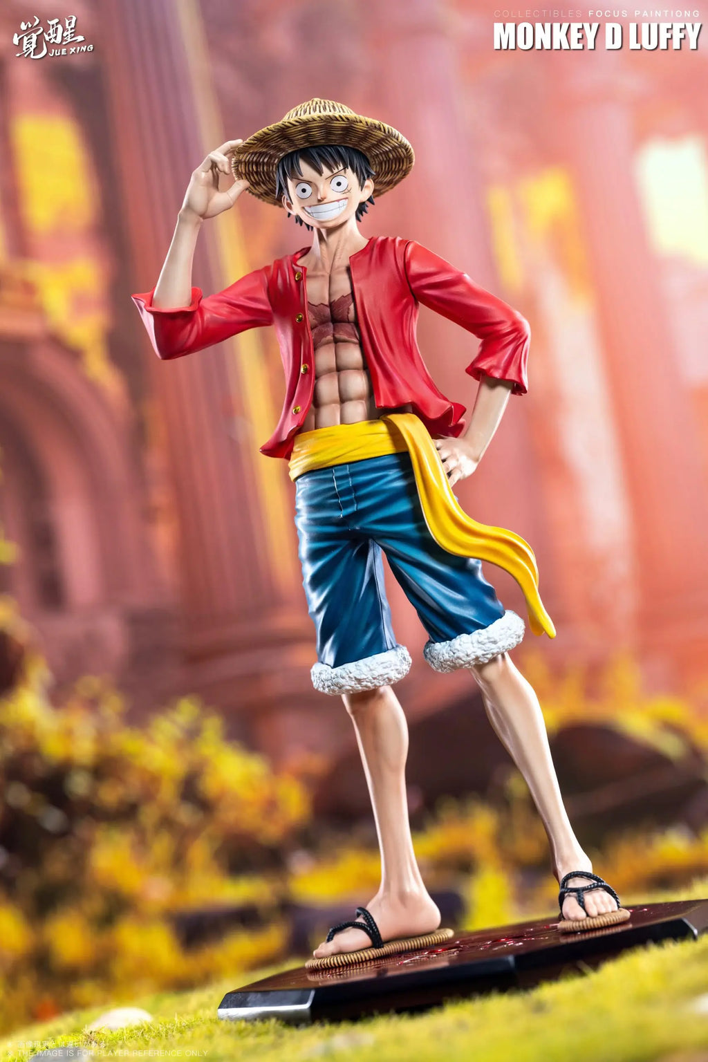 JUE XING Studio - One Piece Luffy Carrying the Flag