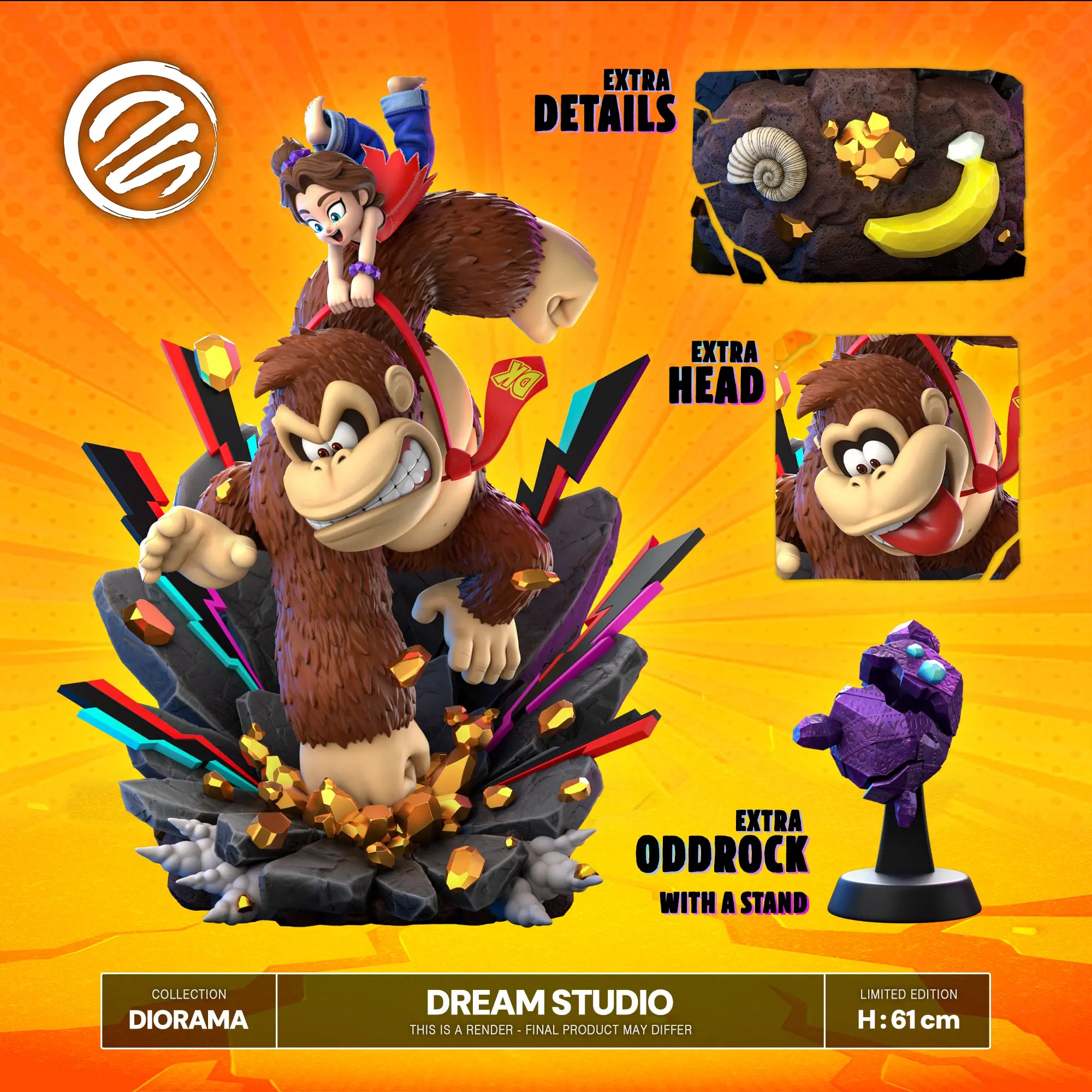 Dream Studio - Donkey Kong Bananza Donkey Kong & Pauline