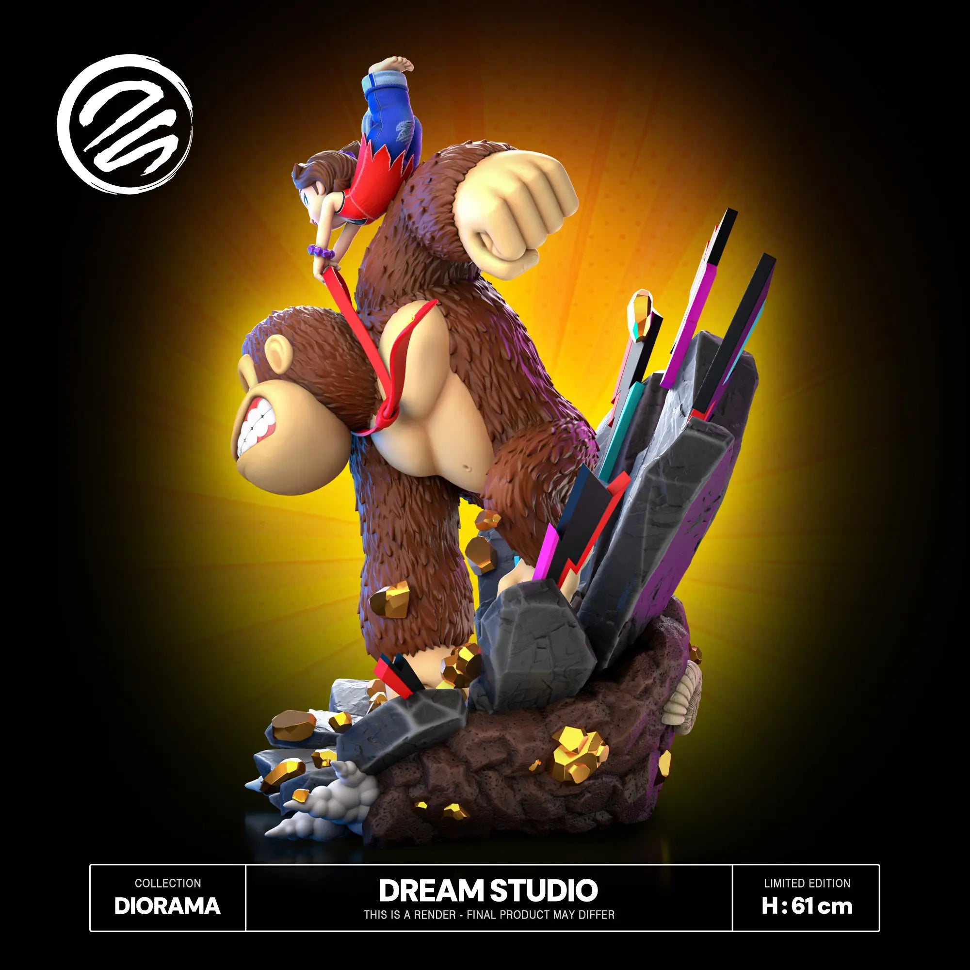 Dream Studio - Donkey Kong Bananza Donkey Kong & Pauline