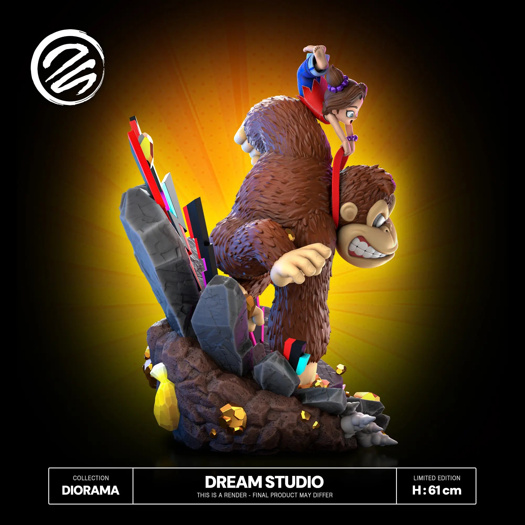Dream Studio - Donkey Kong Bananza Donkey Kong & Pauline