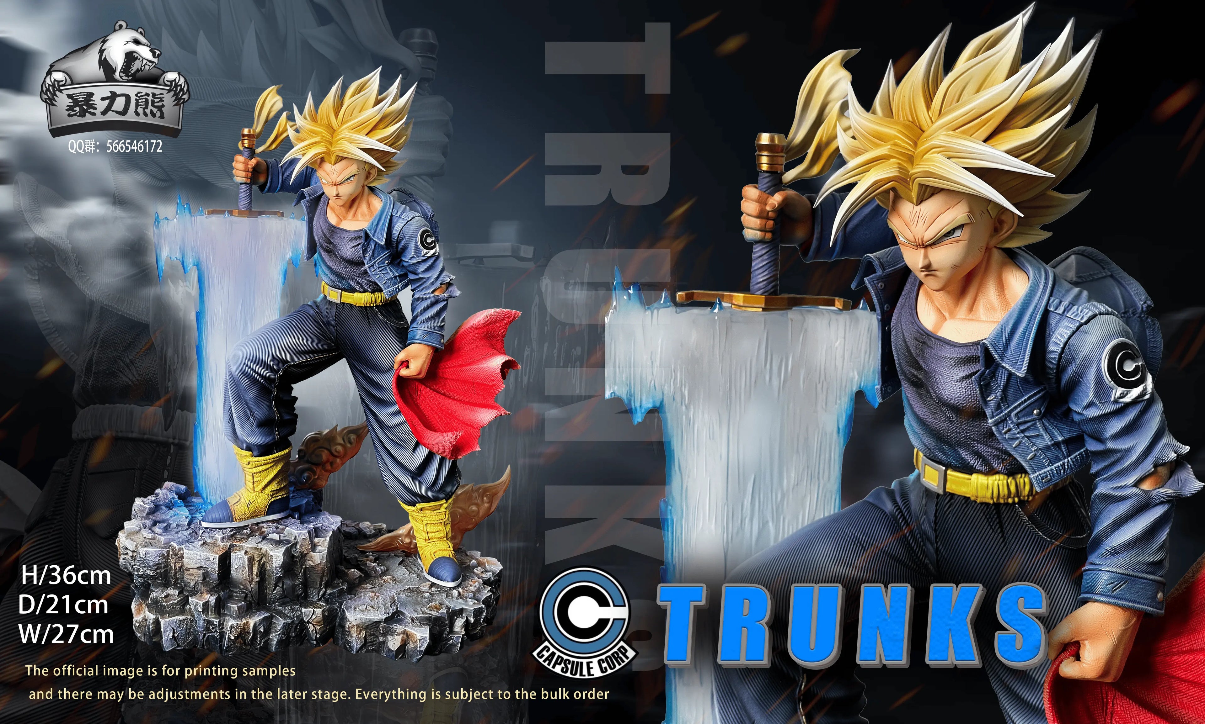 Violent Bear Studio - Dragon Ball Great Sword Trunks