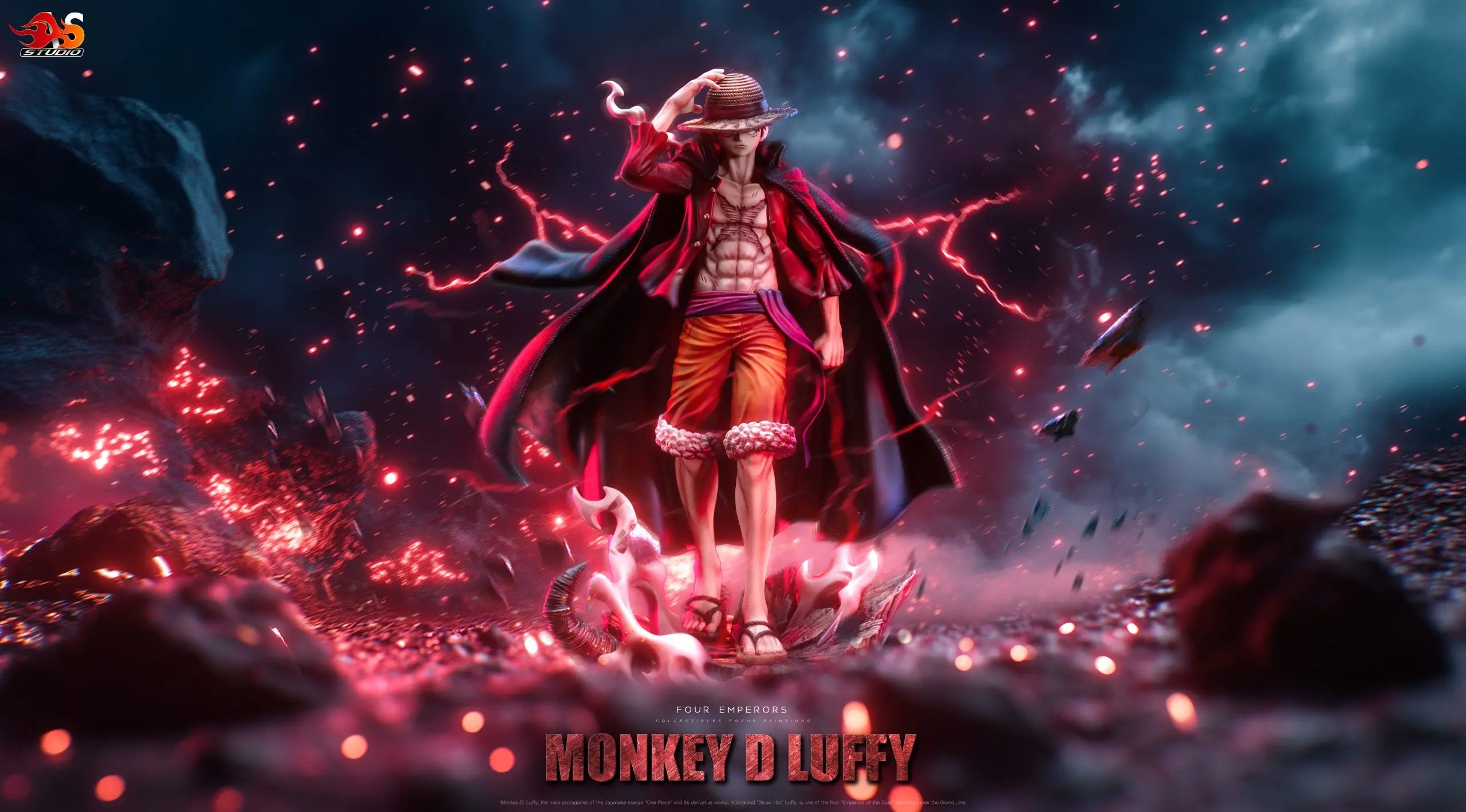 AS Studio - One Piece Pressure cap Luffy
