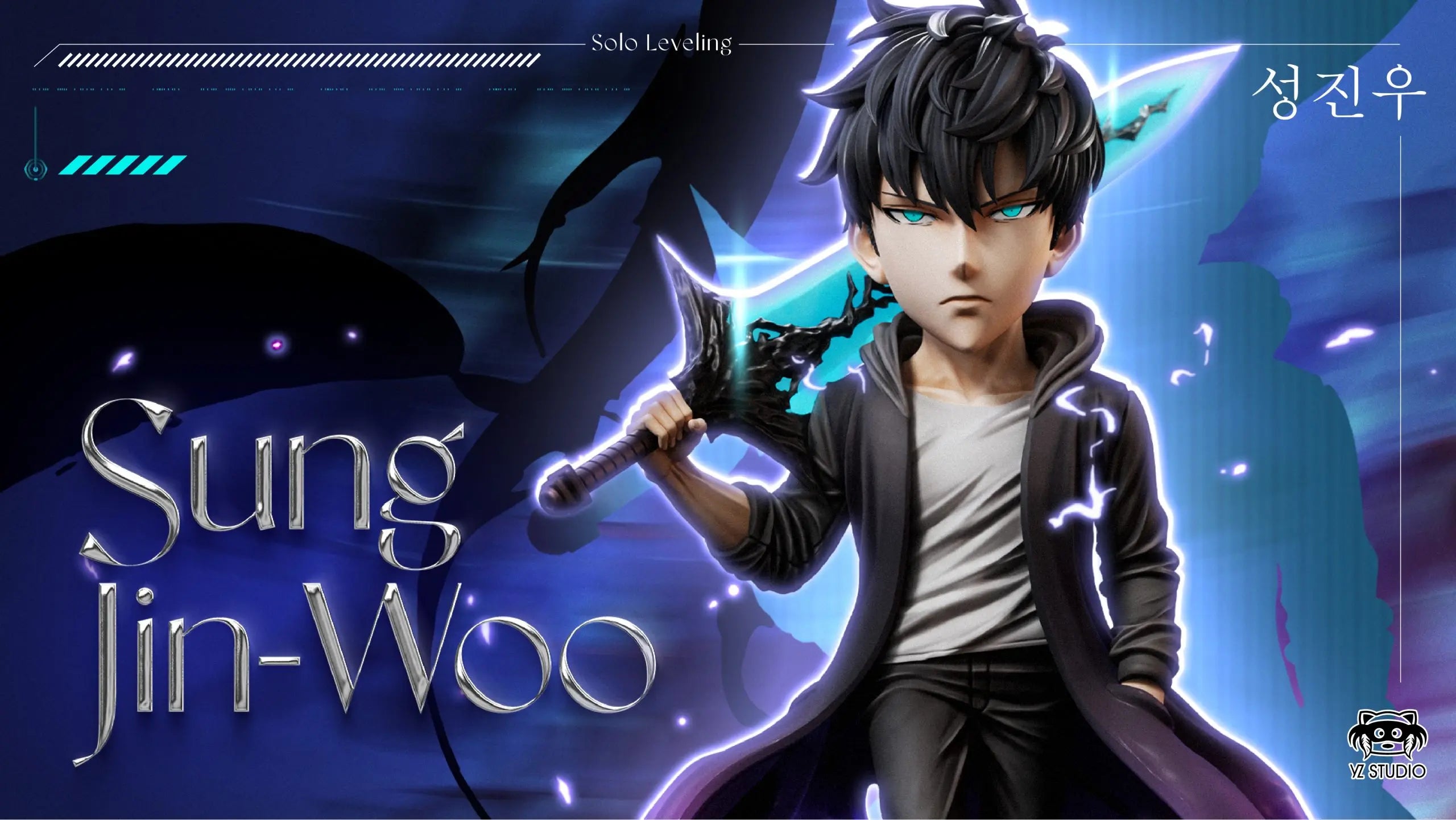 Yz Studio - Solo Leveling #1 The Demon King Sword Sung Jin Woo