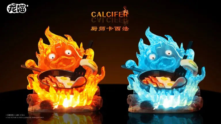 Long Miao Studio - Howl's Moving Castle Hayao Miyazaki series Chef Calcifer