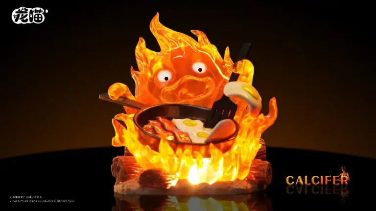 Long Miao Studio - Howl's Moving Castle Hayao Miyazaki series Chef Calcifer