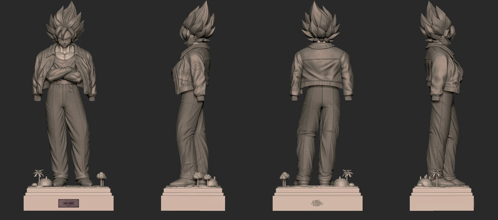 Wish Studio - Dragon Ball Casual Wear Series #1 Son Goku