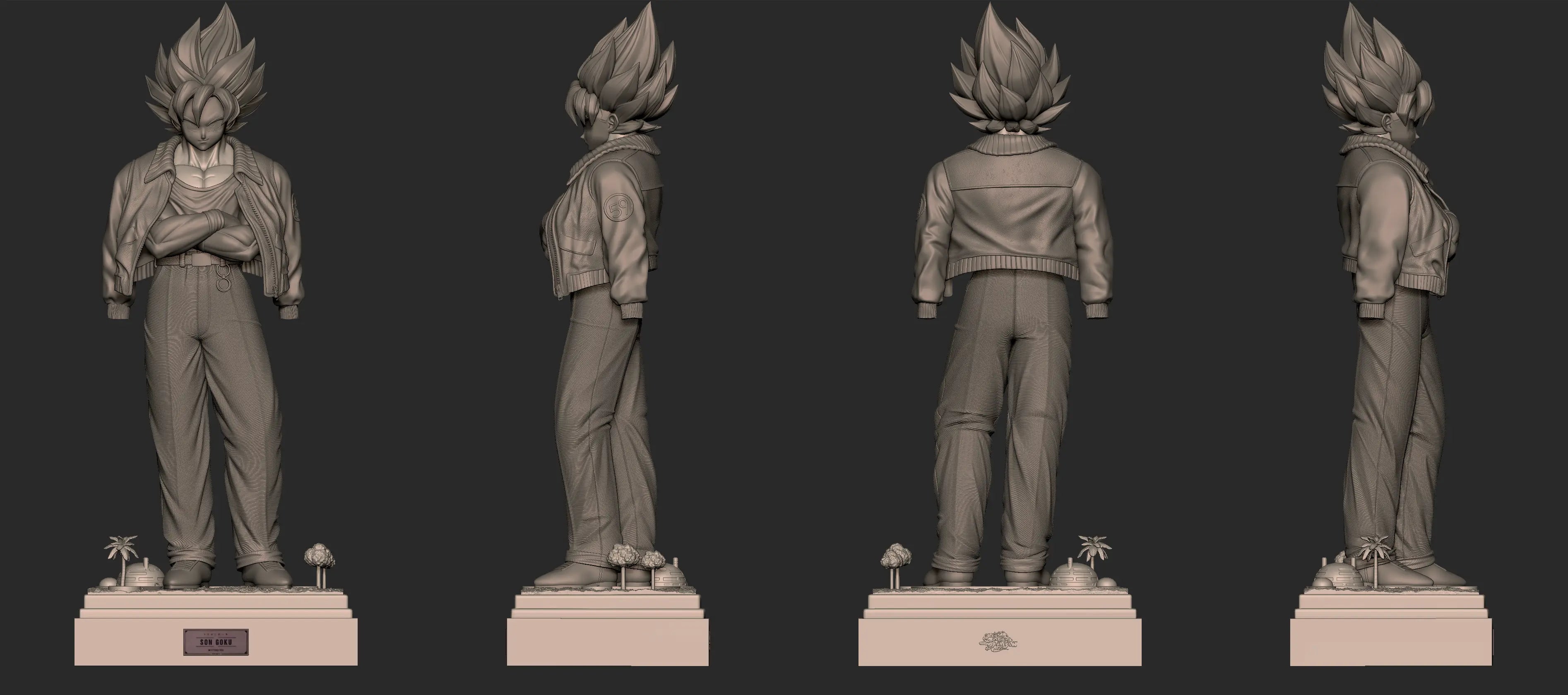 Wish Studio - Dragon Ball Casual Wear Series #1 Son Goku