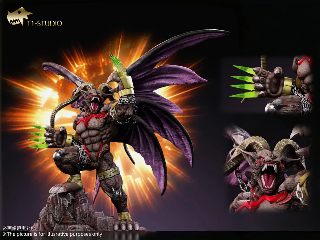 T1 Studio - Digimon The Seven Great Demon Lords Sloth Sin Belphemon Rage Mode