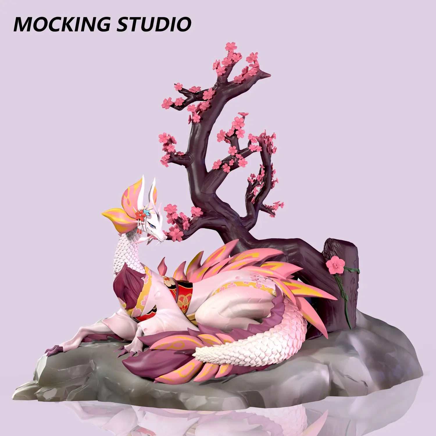 MOCKING Studio - Monster Hunter Dragon Girl Series Japanese Yukata Mizutsune
