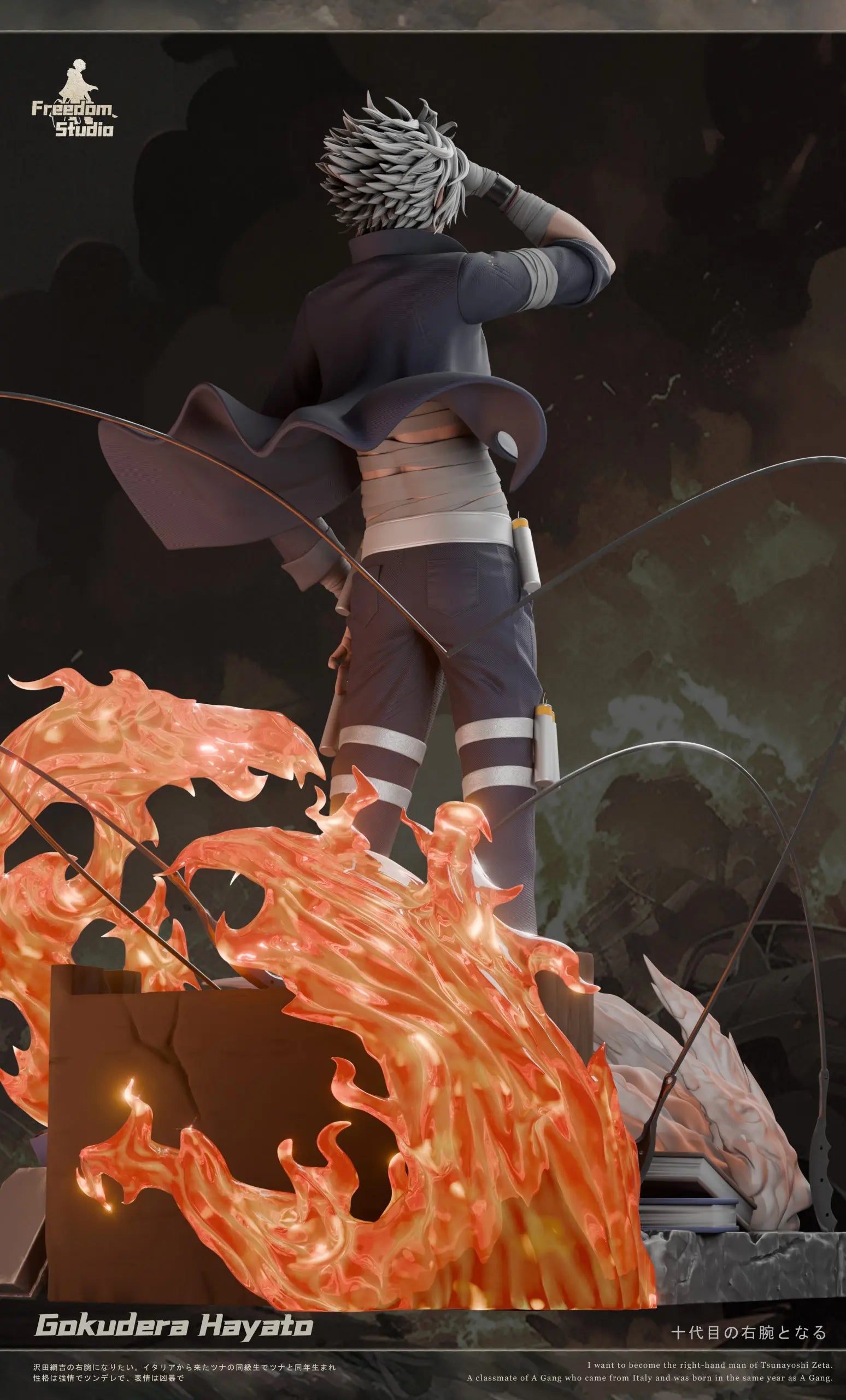 Freedom Studio - Katekyo Hitman Reborn Gokudera Hayato