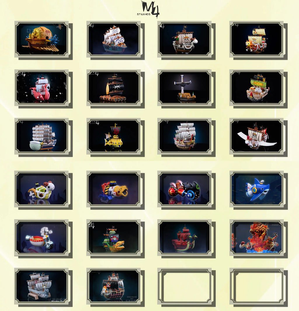 M4 Studio - One Piece Spade Pirates Ship