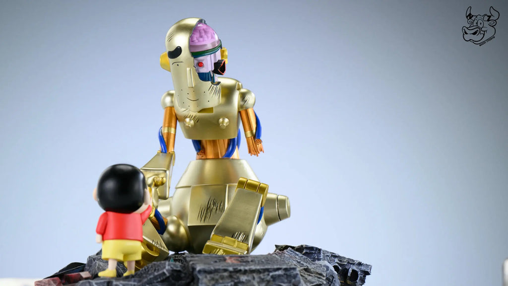 IUZI Studio - Crayon Shin-chan Robo Dad and Shin-chan