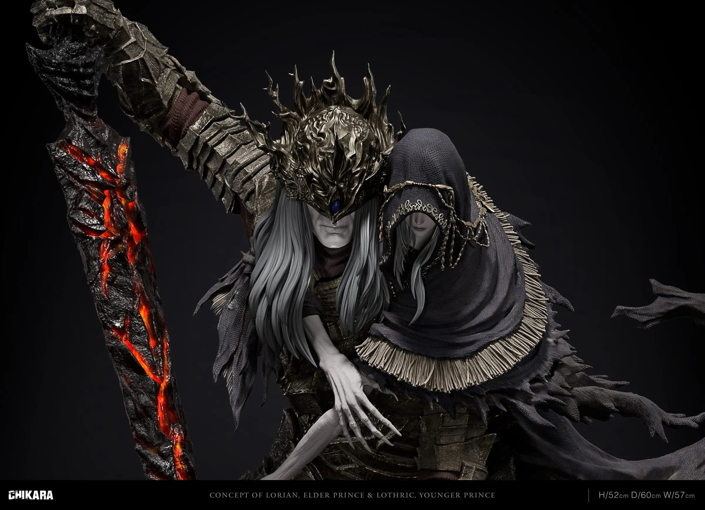 CHIKARA Studio - Dark Souls 3 Lorian Elder Prince & Lothric Younger Prince