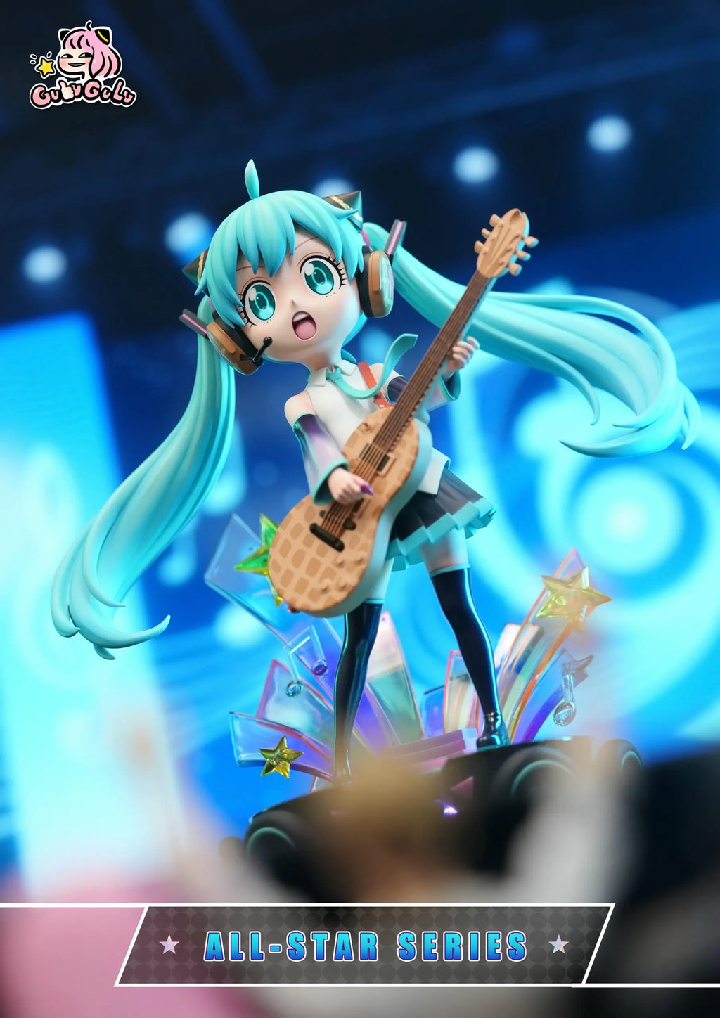 GULUGULU Studio - Spy x Family Anya Forger Cosplaying Hatsune Miku Guitar Girl