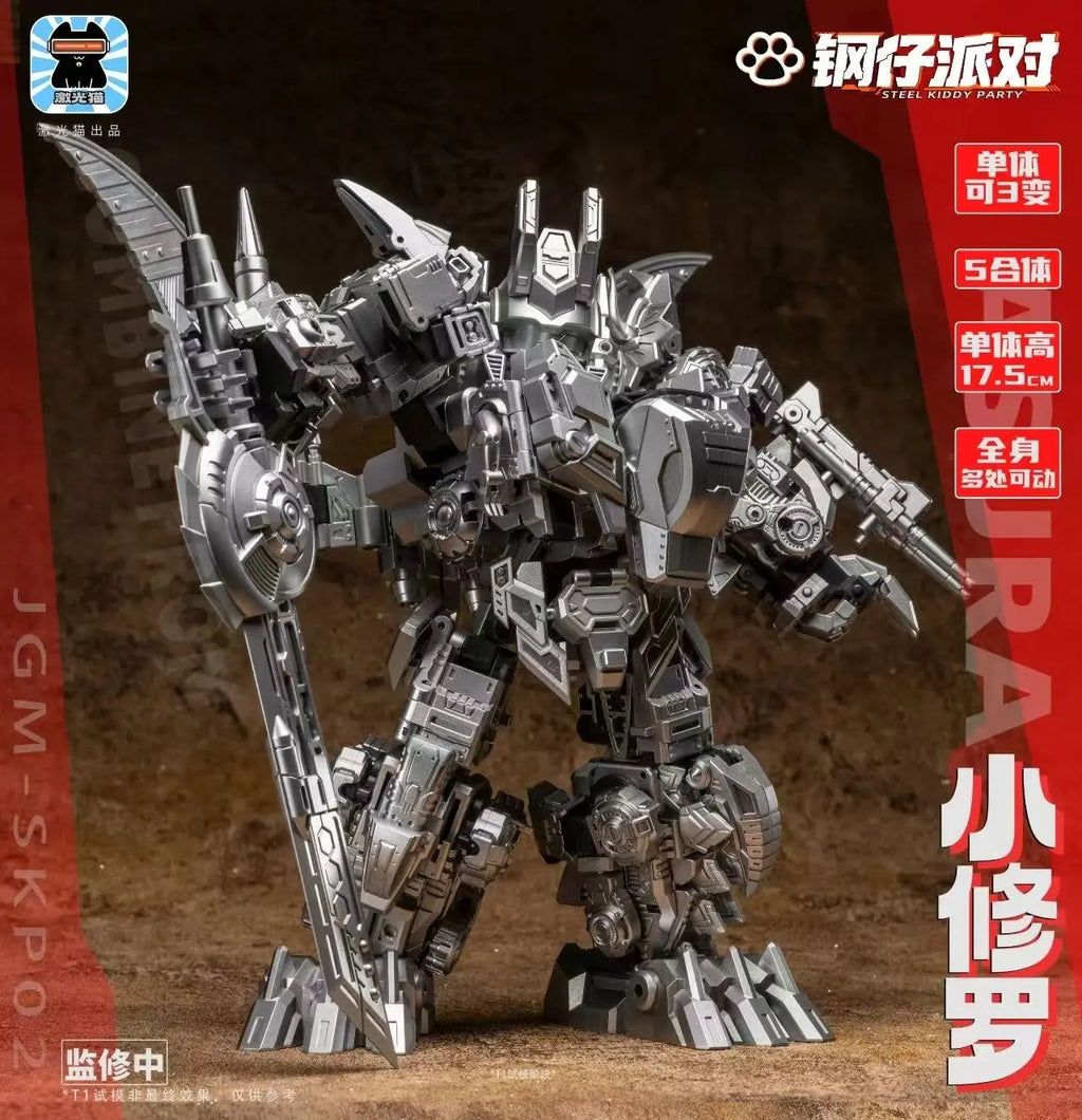 JGM - Original JGM-SKP02 Little Shura 5-piece Transformation Toy (Licensed)