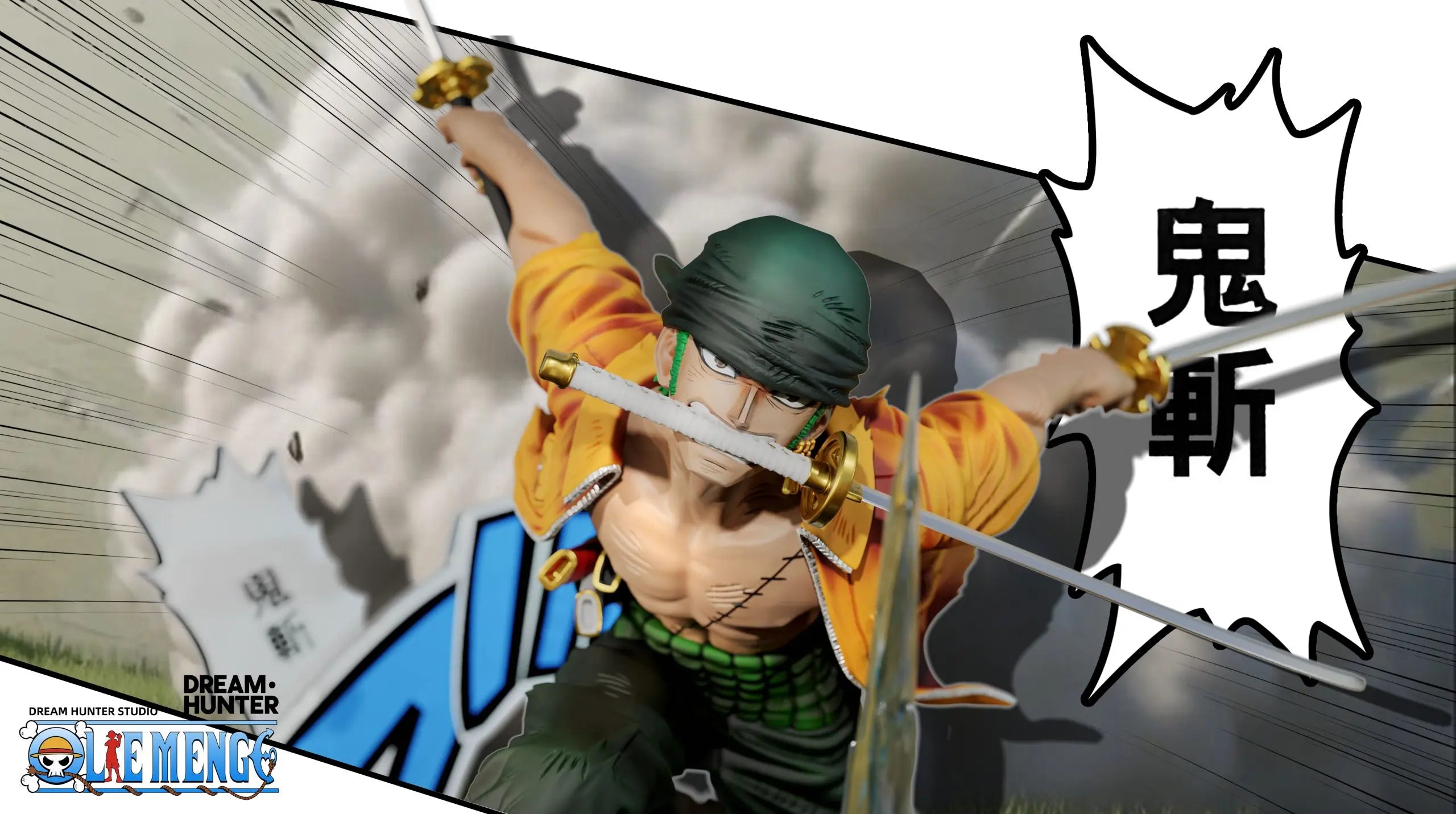 DREAM HUNTER Studio - One Piece Death Match Series 002 003 Roronoa Zoro & Sanji