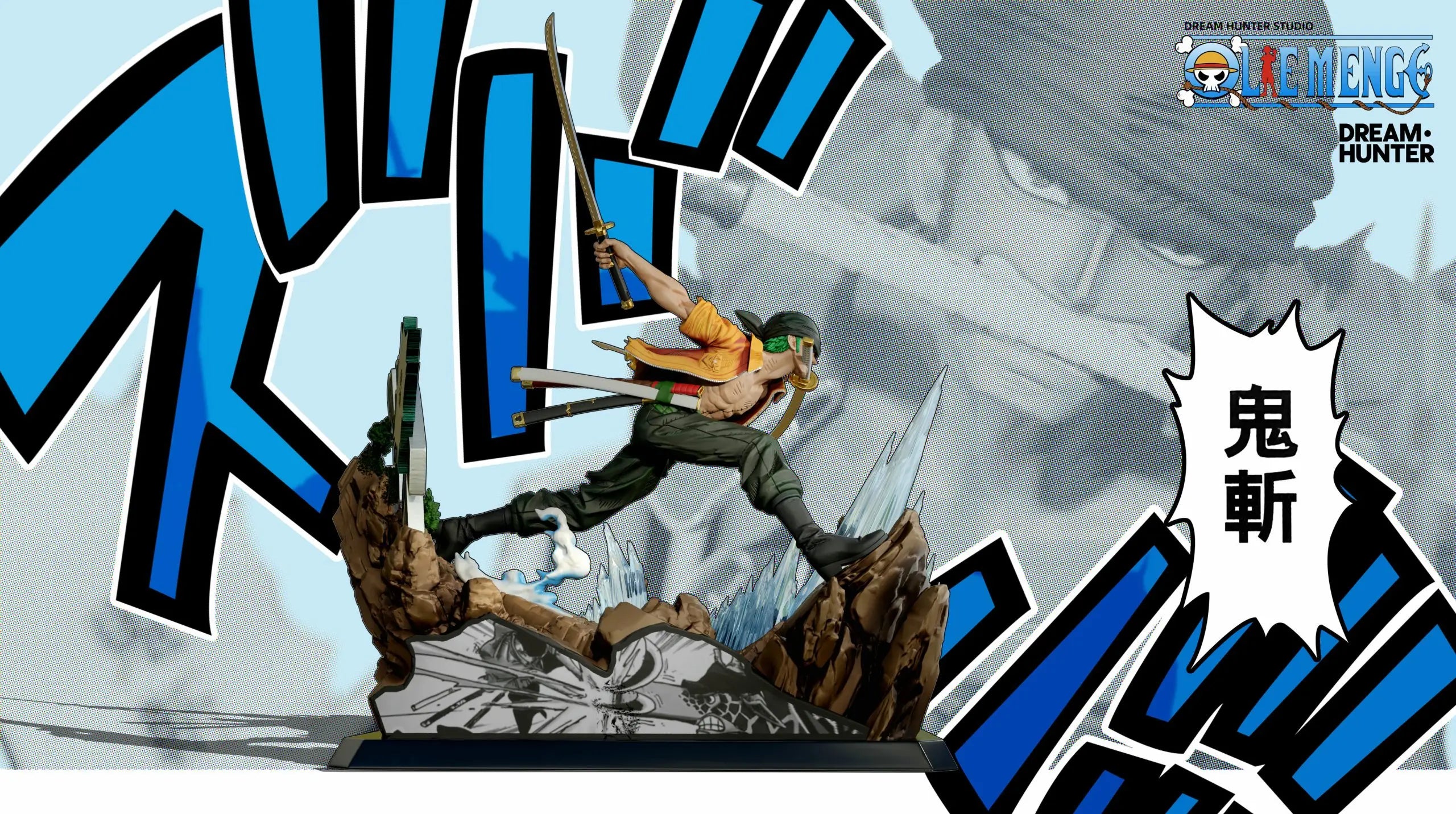 DREAM HUNTER Studio - One Piece Death Match Series 002 003 Roronoa Zoro & Sanji