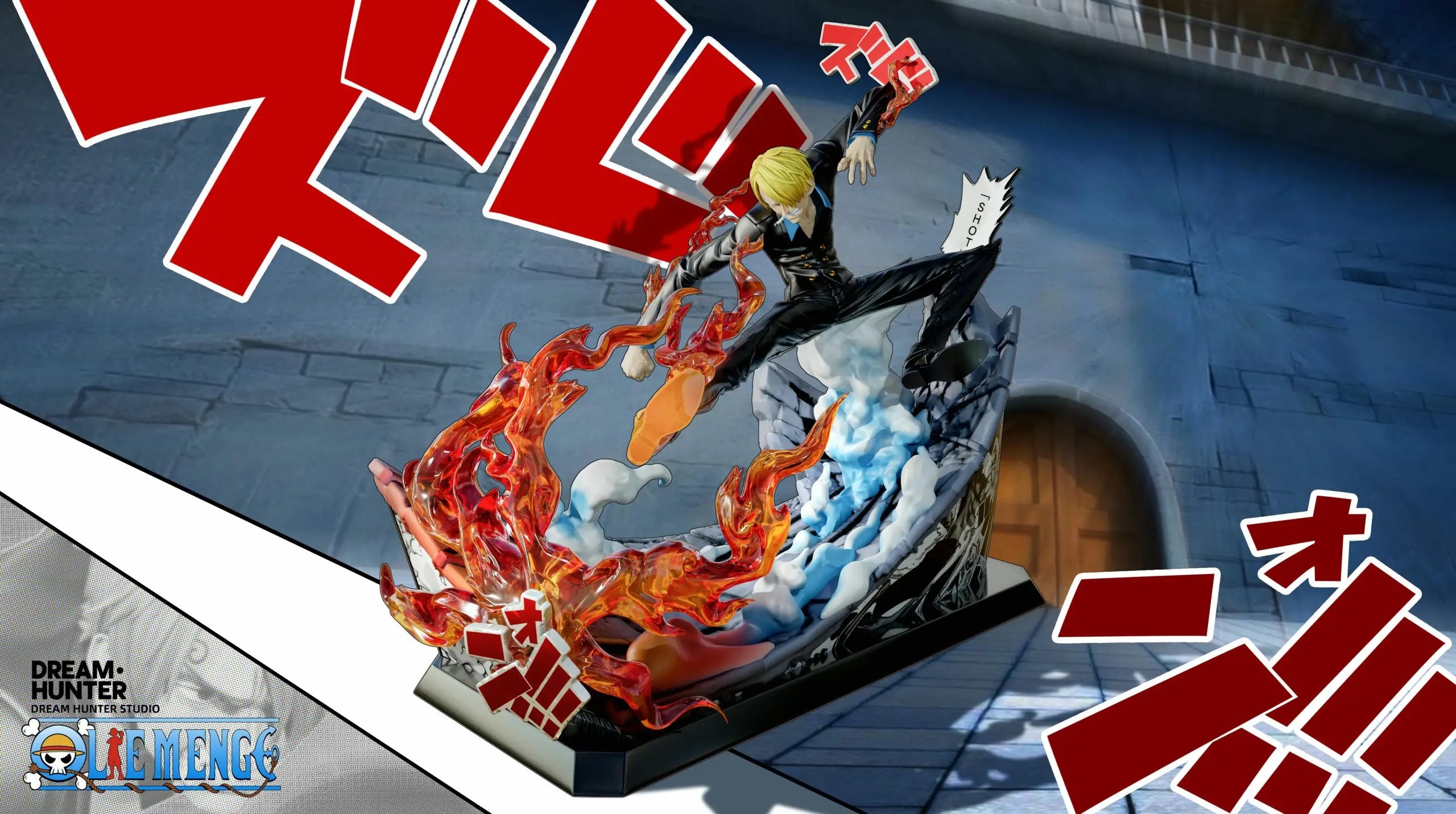 DREAM HUNTER Studio - One Piece Death Match Series 002 003 Roronoa Zoro & Sanji