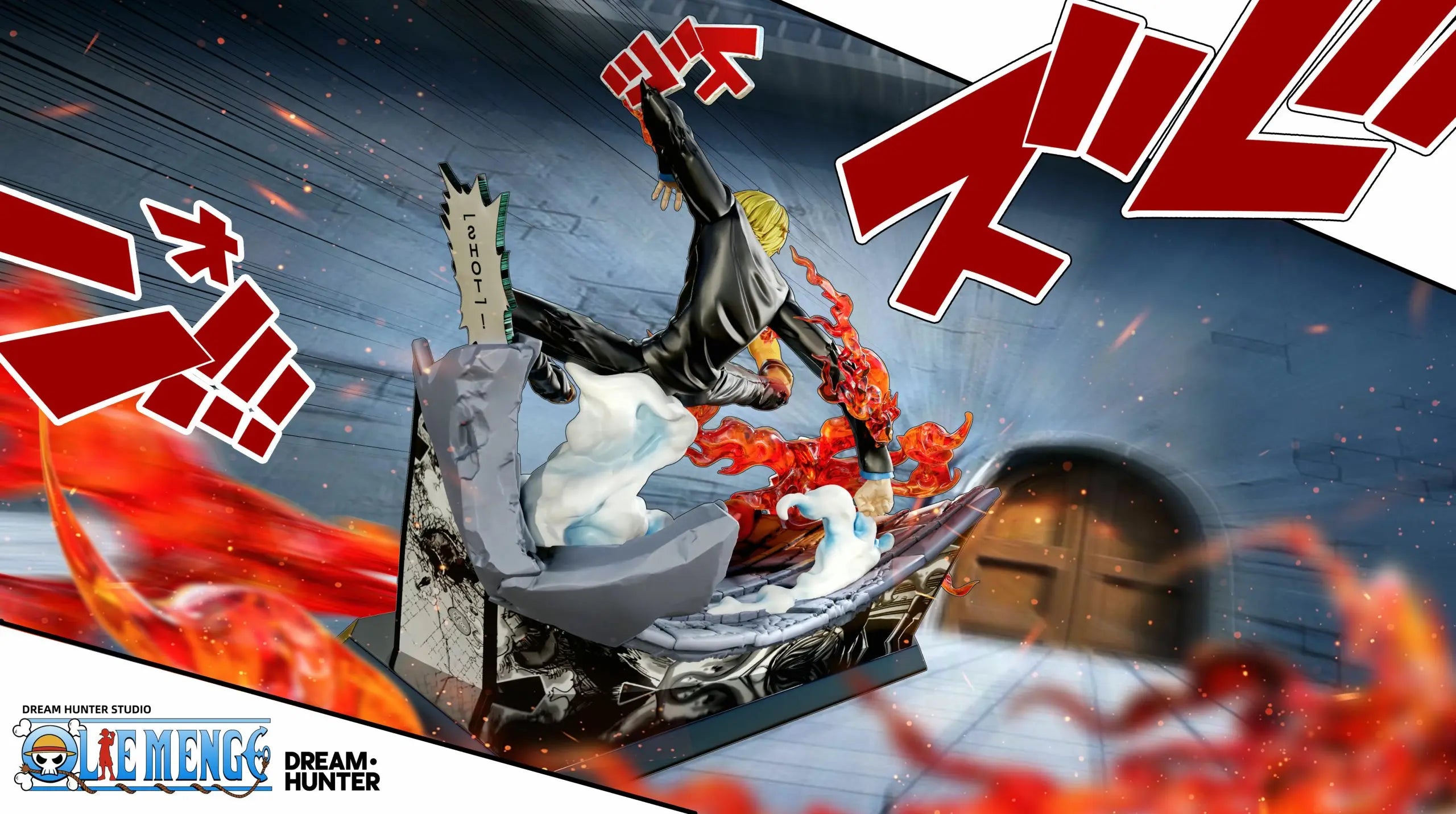 DREAM HUNTER Studio - One Piece Death Match Series 002 003 Roronoa Zoro & Sanji