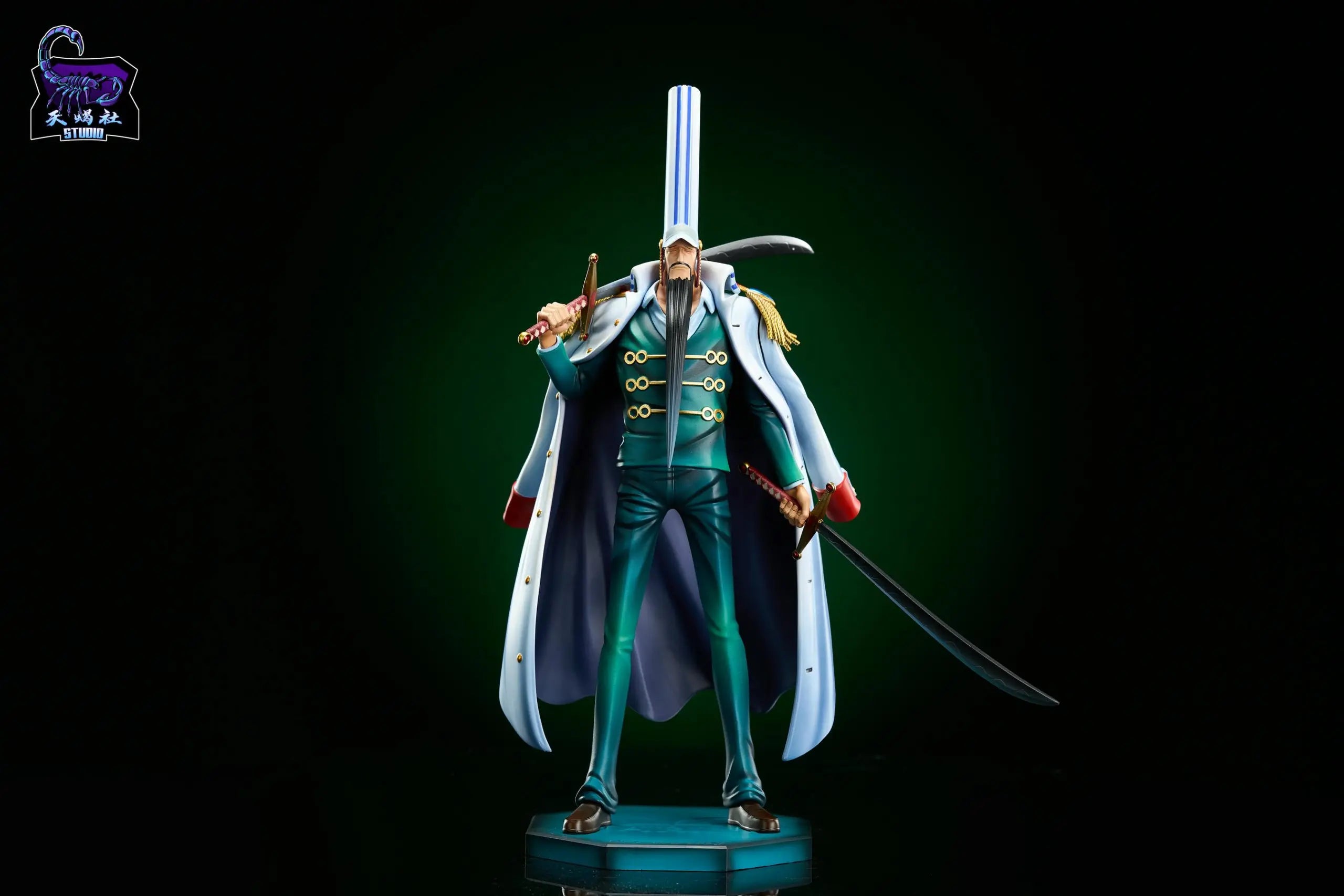 Tian Xie She Studio - One Piece Navy Series Onigumo & Yamakaji & Stainless & Momonga & Strawberry & Doberman & Shu