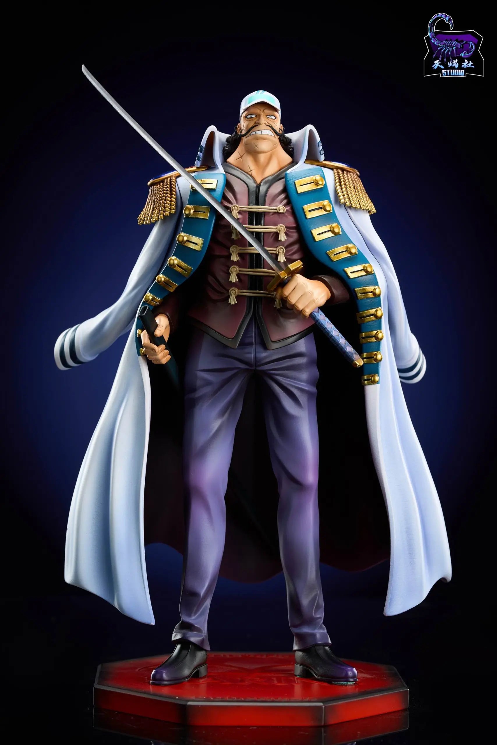 Tian Xie She Studio - One Piece Navy Series Onigumo & Yamakaji & Stainless & Momonga & Strawberry & Doberman & Shu