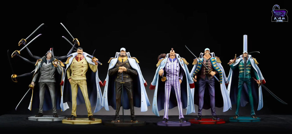 Tian Xie She Studio - One Piece Navy Series Onigumo & Yamakaji & Stainless & Momonga & Strawberry & Doberman & Shu