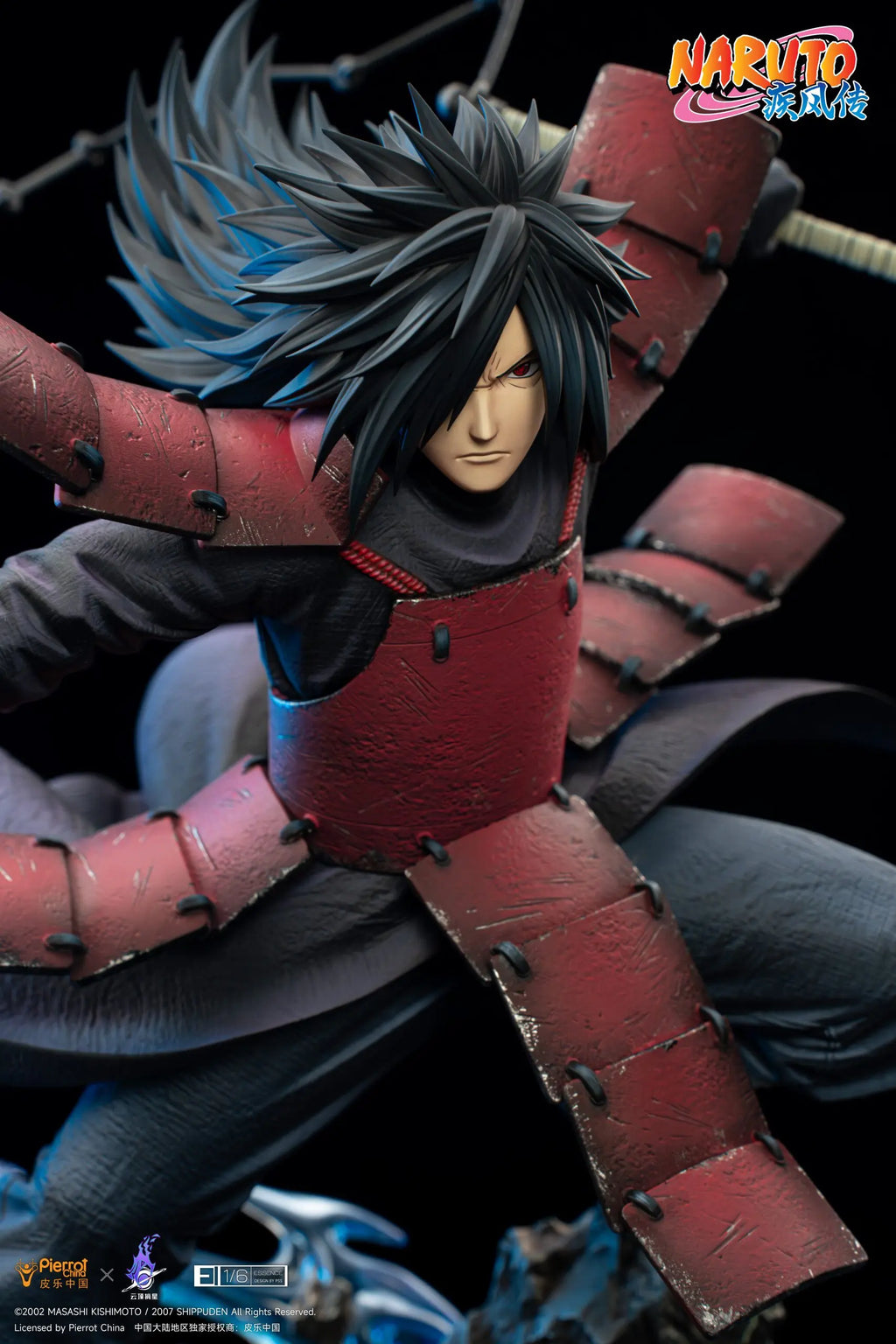 Pickstar Studio - Naruto Officially Licensed Senju Hashirama 1/6 Statue& Uchiha Madara 1/6 Statue (Licensed)